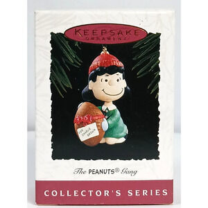 HALLMARK KEEPSAKE 1994 ORNAMENT: COLLECTOR'S SERIES: THE PEANUTS GANG: "LUCY"